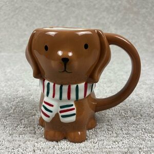 Wondershop 14oz Figural Dog Mug with Scarf
